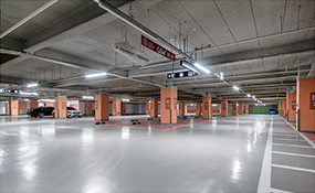 넉넉한 주차공간